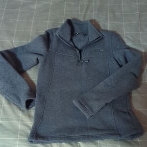 Half Zip Up Green Fleece